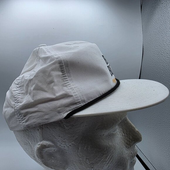 Lifes Better Buzzed Mens Snapback Hat White Logo Adjustable Richardson Outdoor - Picture 4 of 10